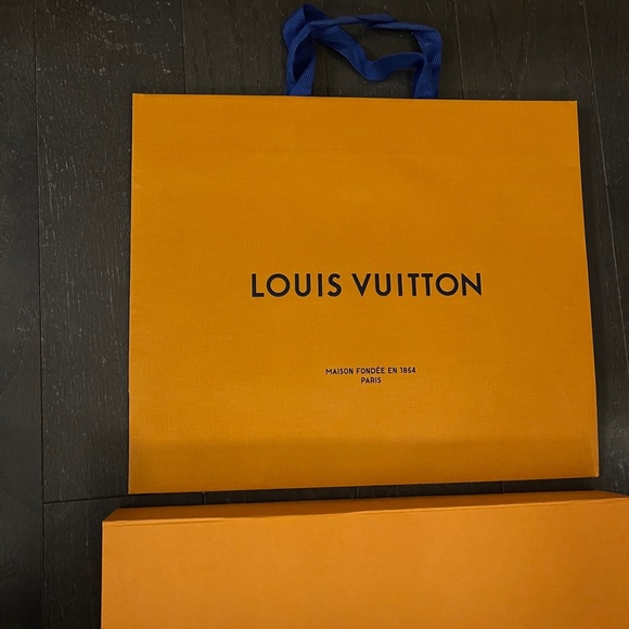 Louis Vuitton full set large empty box shopping bag home decoration storage - Picture 2 of 9